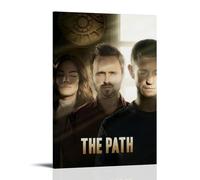 GSARUWEHRH The Path Poster Wall Art Canvas Cover Vintage Aesthetic Poster Decorative Painting for Living Room Bed Room 16x24inch(40x60cm) Frame-style