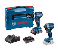 GSB 18V-45 Combi Drill and GDX 18V-285 Impact Driver Twin Kit