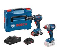 GSB 18V-55 Combi Drill and GDX 18V-285 Impact Driver Twin Kit