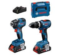 GSB 18V-65 Combi Drill and GDR 18V-200 Impact Driver Twin Kit