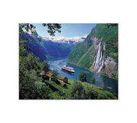 GSBRSNTS 5D Diamond Painting，Norwegian Fjord，Diamond Embroidery Cross Stitch(40 x 50 cm/15.74 x 19.68 inches)-A32