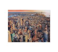 GSBRSNTS Diamond Painting,New York City,Diamond Painting Art Embroidery Cross Stitch Pictures Gift Wall Decoration(50 x 60 cm/19.68 x 23.62 inches)-C57