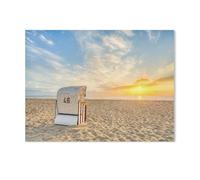 GSBRSNTS DIY Paint by Numbers for Adults,A Place by The Sea,Canvas Oil Acrylic Painting Kit(20x30cm-AA53