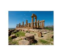 GSBRSNTS Hera Temple in The Valley of The Temples at Agrigento，Beginner-Friendly Paint-by-Number Kit,Easy Introduction to Art（30x40cm）-AS79
