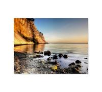 GSBRSNTS Møns Klint Cliffs，DIY Paint by Numbers for Adults Beginner, Easy Paint by Numbers for Beginner,Acrylic Watercolor Paint by Number for Kids Gift Decor(40x50cm-AP51