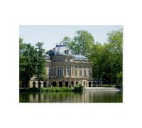 GSBRSNTS Monrepos Castle Near Ludwigsburg，Beginner-Friendly Paint-by-Number Kit,Easy Introduction to Art（30x40cm）-AO59