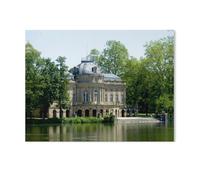 GSBRSNTS Monrepos Castle Near Ludwigsburg，Paint by Numbers for Kids & Adults & Beginner, DIY Canvas Painting Gift Kits(20x30cm-AC60