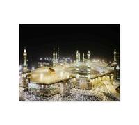 GSBRSNTS Paint by Numbers for Adult Girls，Mecca, Islam,Muslim Mosque，Painting by Number for Adults DIY Digital Painting for Beginners Wall Decor Drawing Gift(20x30cm-C8