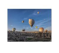 GSBRSNTS Paint by Numbers for Adults and Beginner，Flight Over Cappadocia，Painting by Number Kits On Canvas,DIY Color Oil Painting Acrylic Paints,Home Wall Decor(20x30cm-AA46