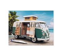 GSBRSNTS Paint by Numbers for Adults Kids Beginner，Camper Van，DIY Acrylic Painting by Numbers Kits with Brushes Acrylic Pigment Home Decoration Brithday Gifts(40x50cm-B52
