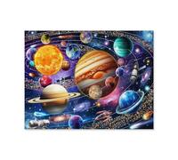 GSBRSNTS Paint by Numbers，Solar System，Landscape Kit for Adults Beginner DIY Oil Painting(20x30cm-E22