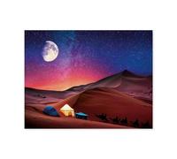 GSBRSNTS Paint by Numbers，Starry Night Dream，DIY Paint by Numbers Kits for Adults Kids,Canvas Oil Painting with Brushes and Acrylic Pigment Paint by Numbers Arts Craft for Home Wall Decor(30x40cm-D4
