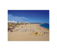 GSBRSNTS The Beach of Portimão on The Algarve，DIY Paint by Numbers for Adults Beginner, Easy Paint by Numbers for Beginner,Acrylic Watercolor Paint by Number for Kids Gift Decor(40x50cm-AO61