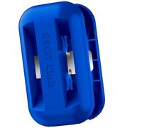 GSCIT Club Edge Banding Trimmer, With Tungsten Carbide Blades, Hand Planer Edge Bander for Burrs,Edge Corner Planer,Wood Chamfering Fillet Scraper,Edge Banding Cutter for PVC ABS Melamine (Blue)