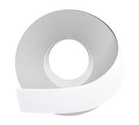 GSCIT Club White Edge Banding, 1 1/2 inch x 25ft Melamine Edge Banding with Hot Melt Adhesive Preglued Cabinet Edge Banding Flexible White Veneer Edging