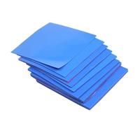 GSCLZ 2 Pieces 100x100mm Thermal Pad 0.5mm/1mm/1.5mm/2mm/2.5mm/3mm/4mm/5mm Thickness GPU CPU Heatsink Cooling Conductive Silicone(2PCS 100X100X3MM)
