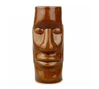 GSCLZ 500ml Hawaii Tiki Mugs Cocktail Cup Beer Beverage Mug Wine Ceramic Easter Islander Barware