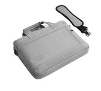 GSCLZ Laptop Bag Sleeve Case Shoulder HandBag For M1 M2 14 15 15.6 17 Inch Macbook Air Pro 13.3 Huawei Asus Dell Notebook Briefcases(MODEL 3-LIGHT GREY,17.3inch)