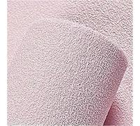 GSCLZ Linen 3D Foam Wallpaper Self-Adhesive PVC Solid Color Thickened Waterproof Background Wall Renovation Stickers(Diatom Pink,50cmx280cm)