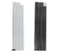 GSCLZ Outdoor Tent Poles Extendable Lightweight Tarp Support Rod for Replacement Accessories Beach Rainfly Fishing Backpacking For Tarp Awning Canopy Porch Sun Sails Tarpaulin