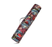 GSCLZ Printed Yoga Bag Mat Men Women Sports Pilates Backpack Fitness Dance Gym Cover(A01 16-76cm)
