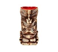 GSCLZ Tiki Mug Ceramic Hawaiian Cocktail Party, Zombie Skull, Large Wine Set, Exotic, Tropical, Handmade(Kudo Kachu)