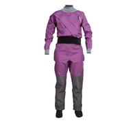 GSCLZ Women's Kayak Kite Surfing Drysuit Waterproof Rafting Diving Jumpsuit With Adjustable Waist And Legs For Paddling, Fishing, Boating, Canoeing(S)