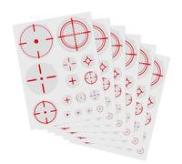 GSCWLD 90PCS Aim Assist Stickers for FPS Games,Static Cling FPS Shooting Target Stickers,Transparent Game Focus Monitor Decal for TV,Mobile Phone(0.39"-1",Crosshair)
