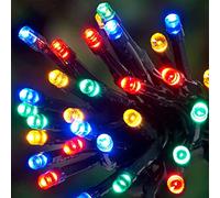 GSD 50/100/200 LEDs Battery Operated Fairy Lights Waterproof Indoor/Outdoor 8 Changing Modes Timer Christmas Wedding Party Birthday Decorations (50 LED's, Multi-Coloured)