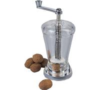 GSD Acrylic/Stainless Steel Nutmeg Grater, Transparent