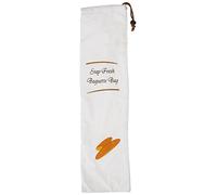 GSD Baguette Bag with Drawn String of Cotton, Brown