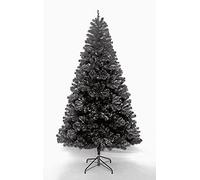 GSD Colorado Chrtistmas Xmas Tree - Green, Grey, Black, White, Frosted or Flocked (150cm (5ft), Black)