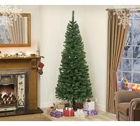 GSD Colorado Chrtistmas Xmas Tree - Green, Grey, Black, White, Frosted or Flocked (150cm (5ft), Slim Colorado - Green)