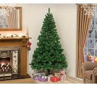 GSD Colorado Chrtistmas Xmas Tree - Green, Grey, Black, White, Frosted or Flocked (210cm (7ft), Spruce - Green)