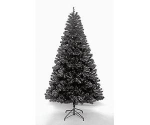 GSD Colorado Chrtistmas Xmas Tree - Green, Grey, Black, White, Frosted or Flocked (240cm (8ft), Black)