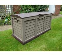 GSD Starplast Waterproof Plastic Garden Storage Box 440 Litres XL Size Assembled In Minutes
