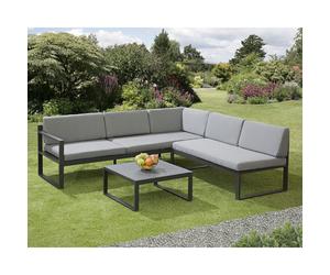GSD Sydney Aluminum Large Corner Lounge Set