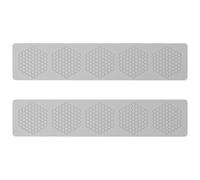 GSDGV 2 Pcs Silicone Honeycomb Molds, Baking Silicone Mold, Non-Stick, Flexible, Oven, Refrigerator, Microwave Safe, White, Honeycomb Style, Baking Mold