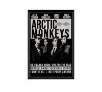 GSDOMJ Arctic Poster Monkeys Album Cover Posters Canvas Wall Art Living Room Posters Bedroom Painting 20x30inch(50x75cm)