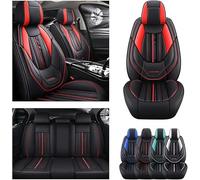 GSDOMJ Car Seat Covers Fit For BMW 3 4 Series E46 E90 E91 E92 E93 F30 F31 F34 F35 G20 G21 F32 F33 F36 Universal Car Accessories Parts,black red
