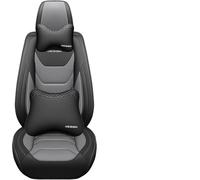 GSDOMJ Car Seat Covers Fit For Dacia Dokker/Duster/Jogger Extreme/Logan/Logan MCV/Nova/SuperNova/Sandero/Solenza Premium comfort materials General Auto Parts,Grey