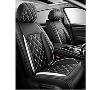 GSDOMJ Car Seat Covers Fit For Land Rover Evoque Discovery Sport Range Rover Velar Discovery 3/4/5 The front and rear breathable 5-seat seat cover auto parts,white