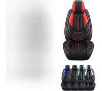GSDOMJ Car Seat Covers Fit For Saab 9-7X, 9-5, 9-3, 9-3X, 9-4X, Hummer HX H2, H1, H3 Universal Car Accessories Parts,black red