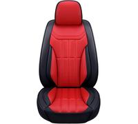 GSDOMJ Car Seat Covers Fit For Vauxhall Zafira Astra Agila Combo Ampera Karl Crossland GT X Mokka Mokka-e Adam Genuine leather waterproof and breathable 5-seat seat cover auto parts,Red black