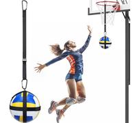 GSDOTZAP Volleyball Spike Trainer, Professional Volleyball Training Equipment Aids for Beginners & Pro, Solo Volleyball Target Practice Jumping, Arm Swing Mechanics, Spiking Power - No Volleyball