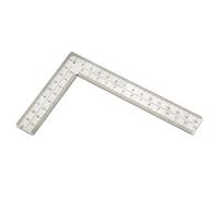 GSDOXLE Stainless Steel L Shaped Ruler,4 inch by 6 inch,Square Framing Measuring Tool for Engineer Carpenter