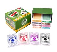 GSE 12-Deck Nertz Card Game, Standard Playing Cards Bulk, 12 Unique Colors