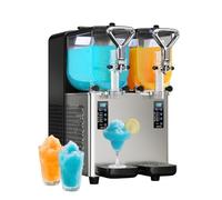 GSE Slushie Machine commercial Home, Slushy Frozen Drink Maker for Stands, Parties,Cold Drink Shop Shaved Ice Machines,No Ice,Fast-Freezing,Create Slush,Cocktails,Milkshakes,Frozen Juice