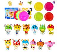 Gsedaox Arts and Crafts for Kids, 12 Pack The Twelve Chinese Zodiac signsArt Sets,for Girls Toddler Learning Toys,for Kids, Pocket Money Toys, Stocking Fillers