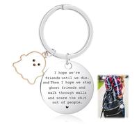 Gsedaox Best Friend Key ring,Unique Friendship Gifts,Funny Inspirational Key ring, Soul Sisters Unique Birthday Favor Bestie Classmates Long Distance Relationship Gifts